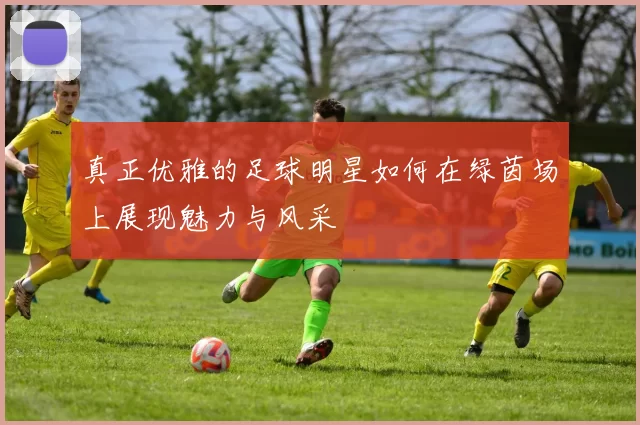 真正优雅的足球明星如何在绿茵场上展现魅力与风采