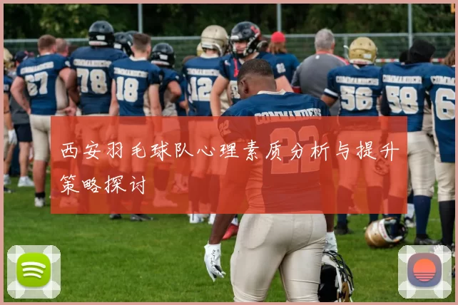 西安羽毛球队心理素质分析与提升策略探讨