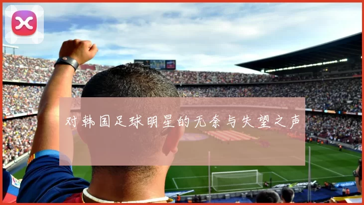 对韩国足球明星的无奈与失望之声