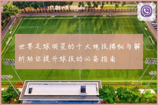世界足球明星的十大绝技揭秘与解析助你提升球技的必备指南